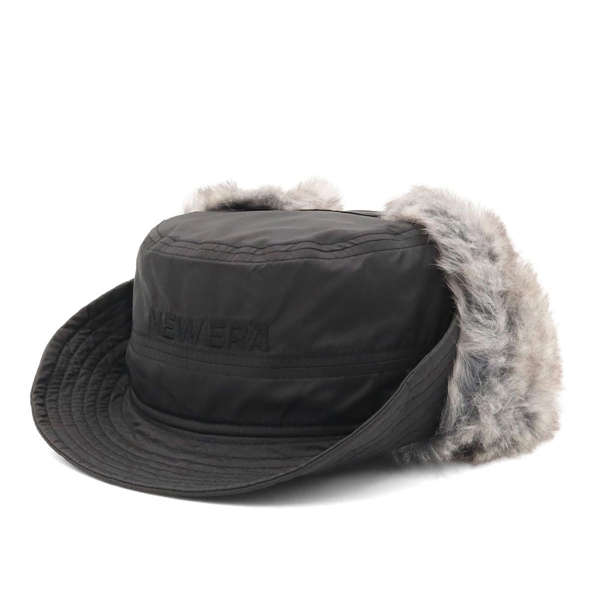 

New Era Outdoor Adventure Hat Dog Ear Fur Black M/L OD ADVLT DE WATER REPELLENT FUR BLK