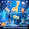 Dreamy Rotating Starry Sky Music Projector Lamp for Kids' Bedroom