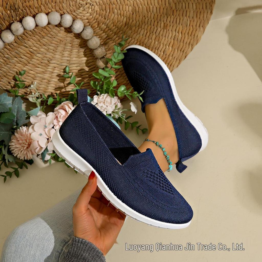 Spring Breathable Women's Casual Shoes - Plus Size Old Beijing Cloth Style