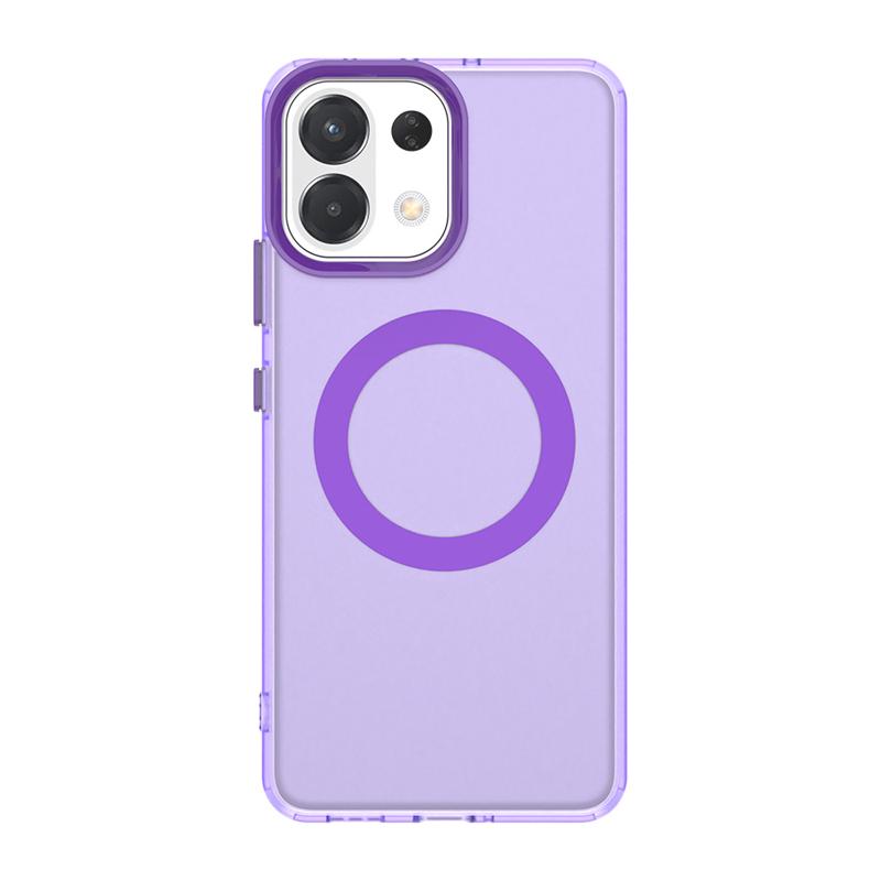 Transparent Phone Case For Oppo K13x Case Oppo K13x Magnetic Adsorption Wireless Charge Back Cover For Oppo K13x Case 6.67 Inch