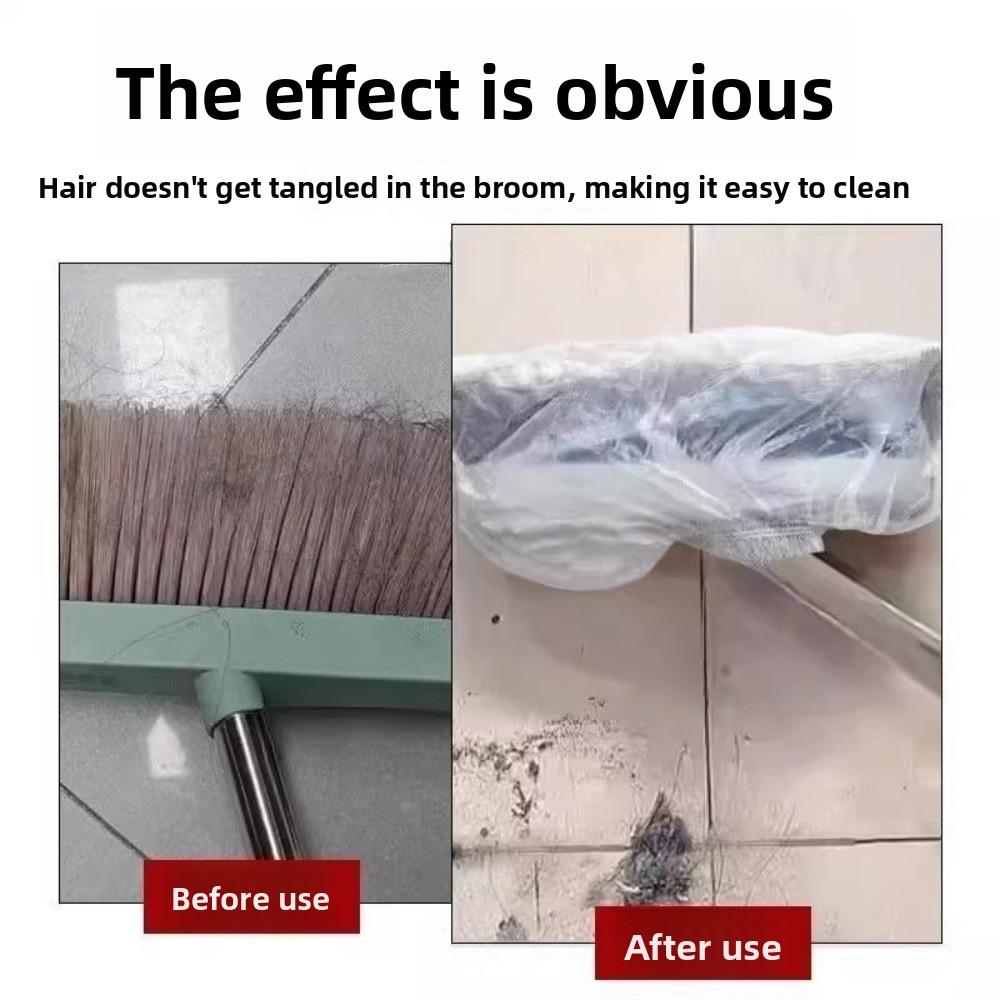 50Pcs/100Pcs Portable Electrostatic Dust Paper Non-woven Fabric Broom Dust Cover Home Cleaning