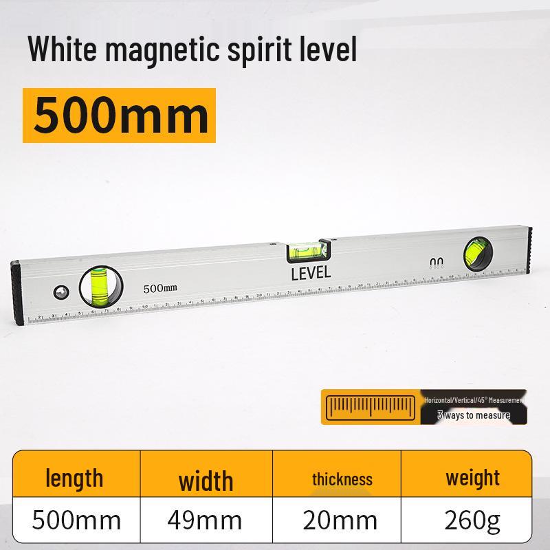 High-Precision Cast Aluminum Magnetic Spirit Level Measuring Tool