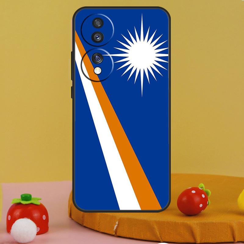 

marshall island national flag Case For Honor 200 Pro X9c X9a X8a X7a X6a X7 X8 X9 X8b X9b 50 70 90 Magic 5 6 Lite Cover Honor Magic5 Pro