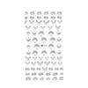 3D  Design  Foil Stickers Transfer Decal Tips Manicure DIY 