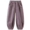 DAVE&BELLA Girls' Autumn Corduroy Harem Pants