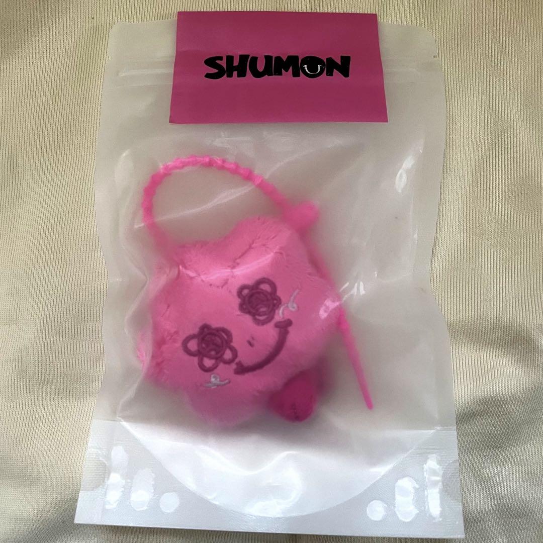

[USED] SHUMON BABY PLUSH KEYCHAIN_HOT PINK