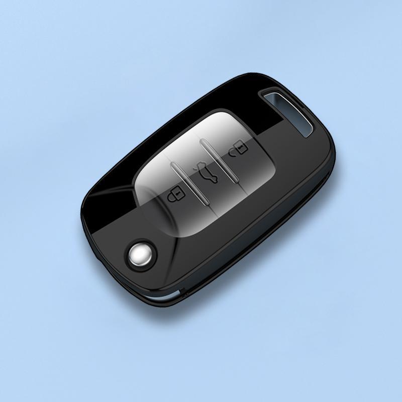 18-21 Baojun 530 Key Cover: Comfortable 1.5L Folding Shell with Hanging Buckle Chain.