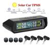 Auto Security Alarm Systems In Car Temperature Display Universal Car Tire Pressure Monitoring System USB / Solar TPMS