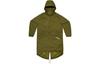 Down Jackets Men's Brown Hooded Moderate Down Coat 10019985A03