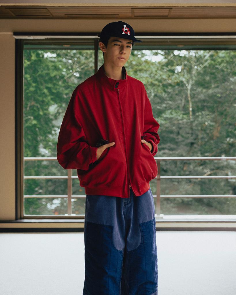 ANGLAN Ag Wool-Blend Ball Cap - Navy