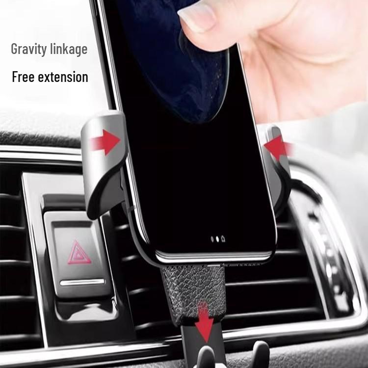 Car Gravity Sensing Phone Holder - Multifunctional Air Vent Navigation Bracket