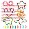 4Pcs Fun and Educational Twist Music Puzzle Toys for Kids-Vent Deformation Rope Knot Pressure Children Toys Gift