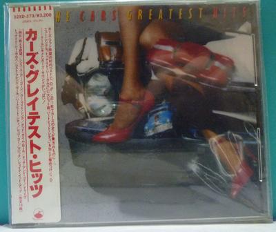 CD CARS  Greatest Hits 32XD373 ELEKTRA 1986 Japan ObiRock Used