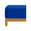 BASIC - FITTED 90 BLUE 100% ALG. Size 90X200
