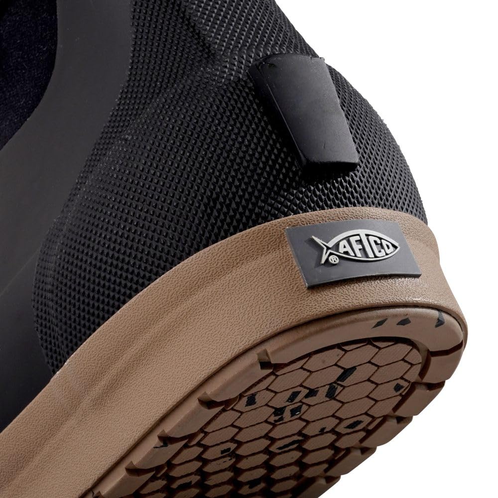 Aftco Ankle Deck Fishing Size Boots, Navy, 25.5-26.0 (AFB100)