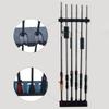 Vertical/Horizontal Fishing Rod Holders Wall Mount Fishing Pole Storage Rack  Angler Gift