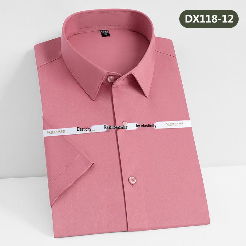 Unisex Bamboo Fiber Short Sleeve Shirt - Cool, Breathable & Iron-Free, Logo Embroidery Available