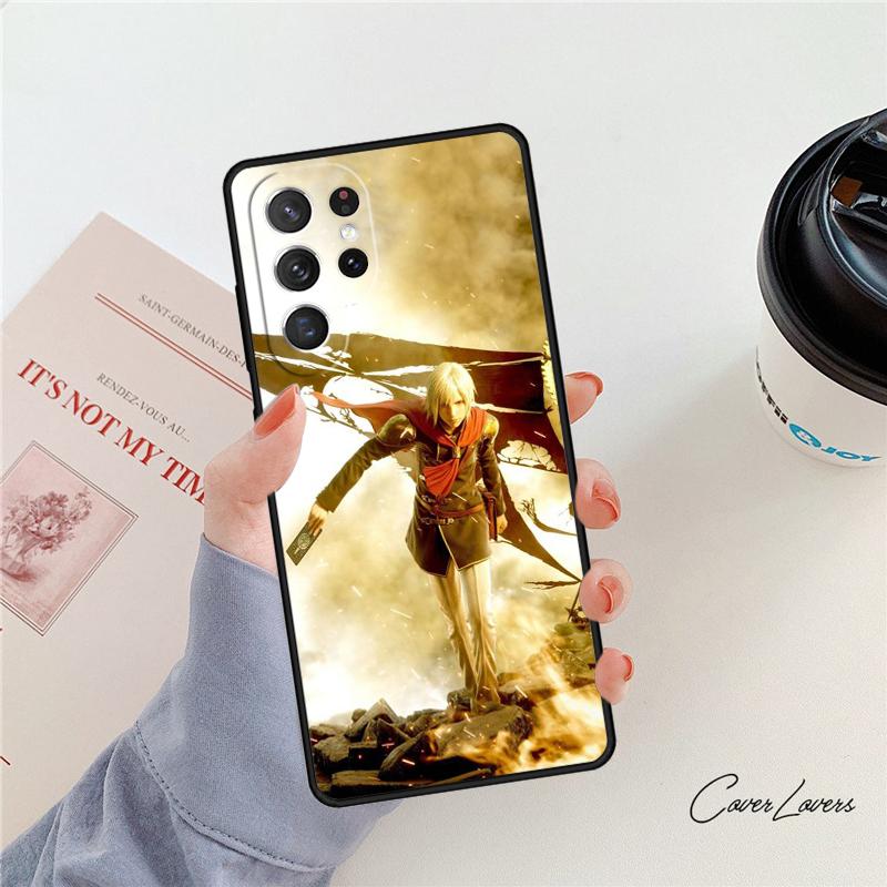 Final Fantasy Phone Case For Samsung Galaxy S24 S25 S23 S22 Ultra Note 10 20 Plus S20 S21 FE Cover