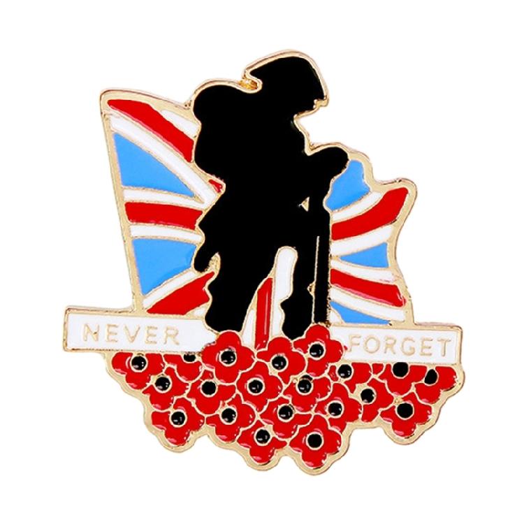 Poppys Lapel Pin Versatile Flower Shape Breastpin Accessory Floral Brooch Pins