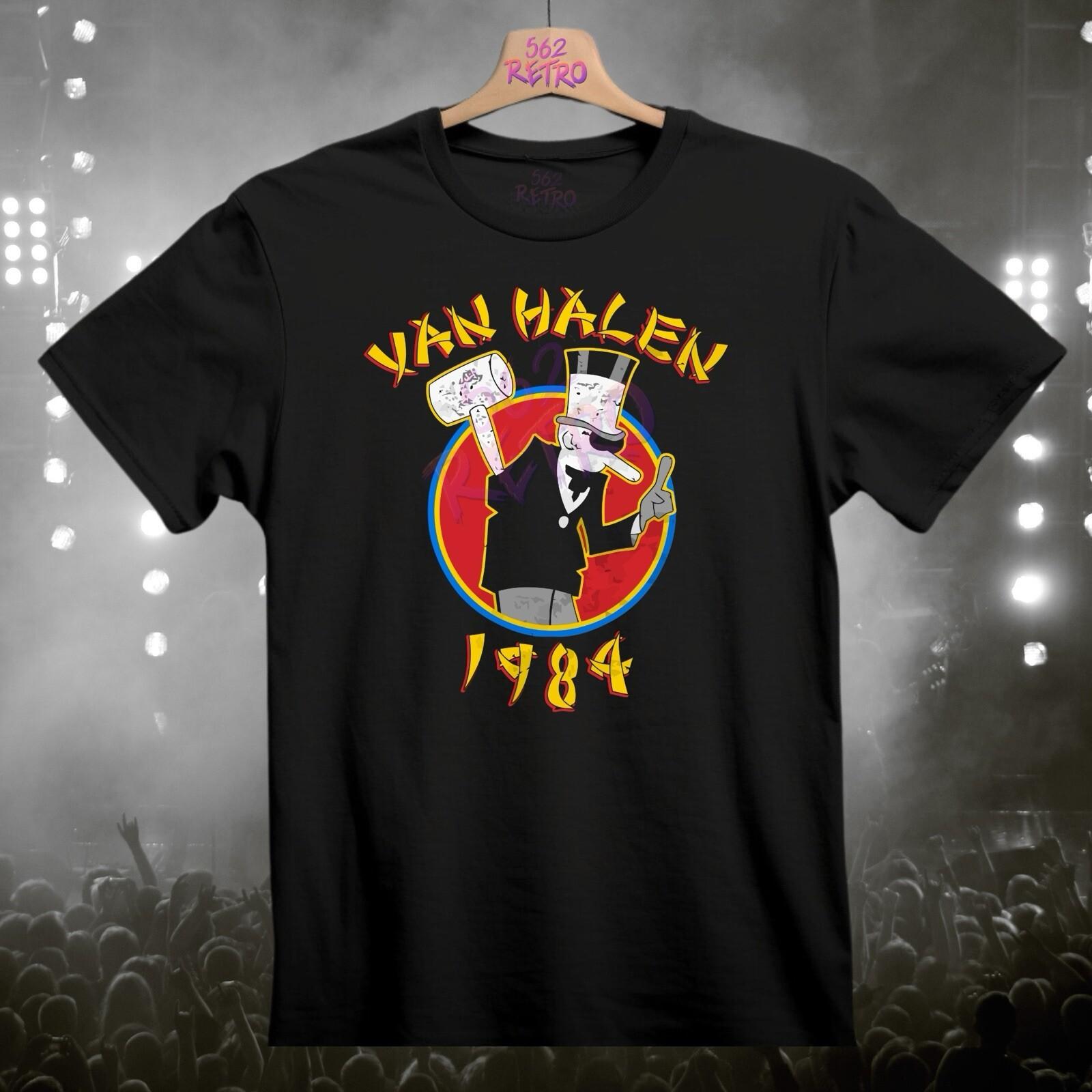 Van Halen 1984 Rock Band T-Shirt Black S-3XL XXL