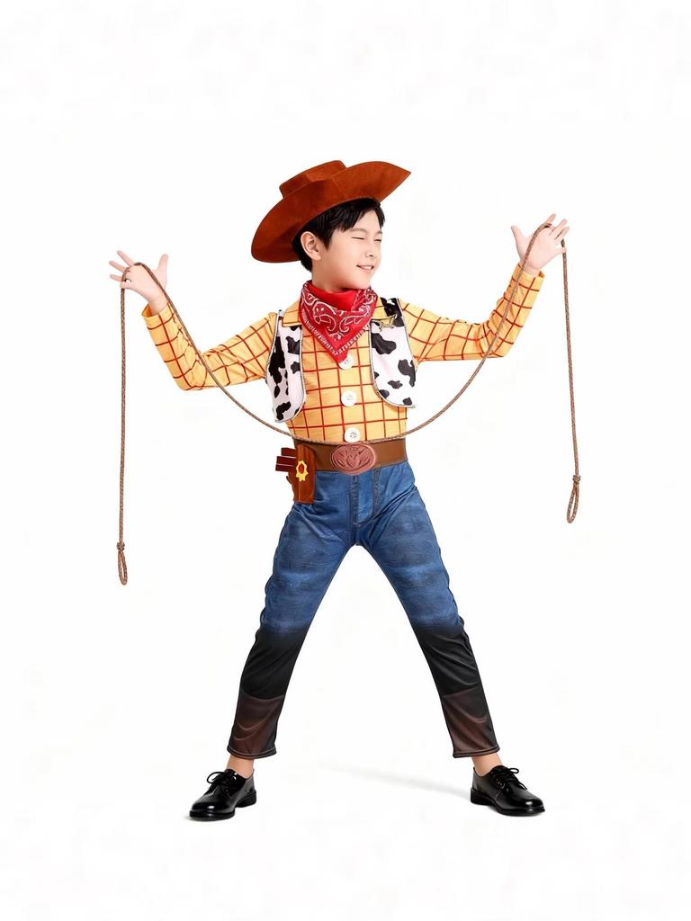 Kids' Toy Story Woody Cowboy Costume for Halloween