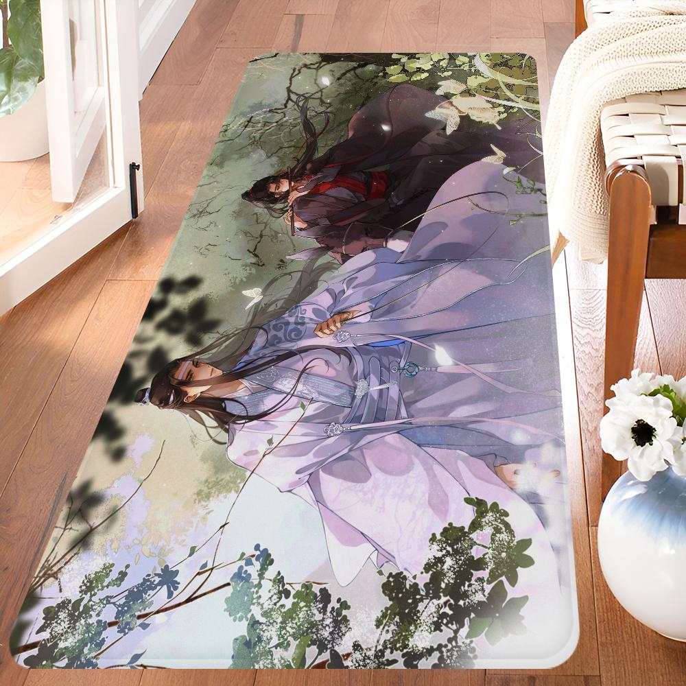 Mo Dao Zu Shi MDZS Anime Floor Mat Cheaper Anti-slip Modern Living Room Balcony Printed Bedside Mats