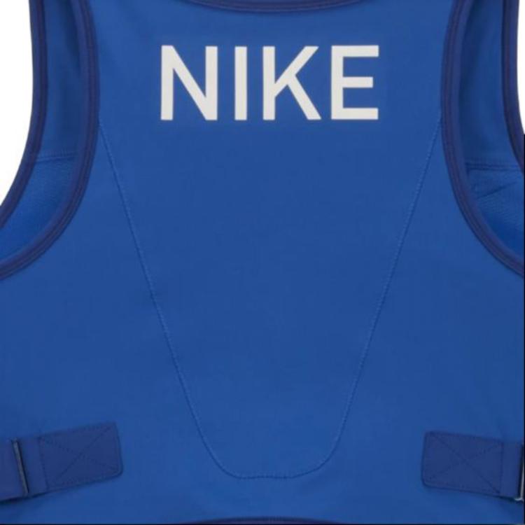 Nike X Ambush Kollaboration SS23 American Vintage Letter Cropped Schnür-Tanktop Damen Tops Blau DN7655-480
