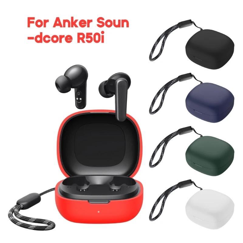 YAYINCC Earphone Silicone Protective Case for Anker Soundcore P20i/R50i Wireless Earbud Cover Shockproof-Shell Washable Housin