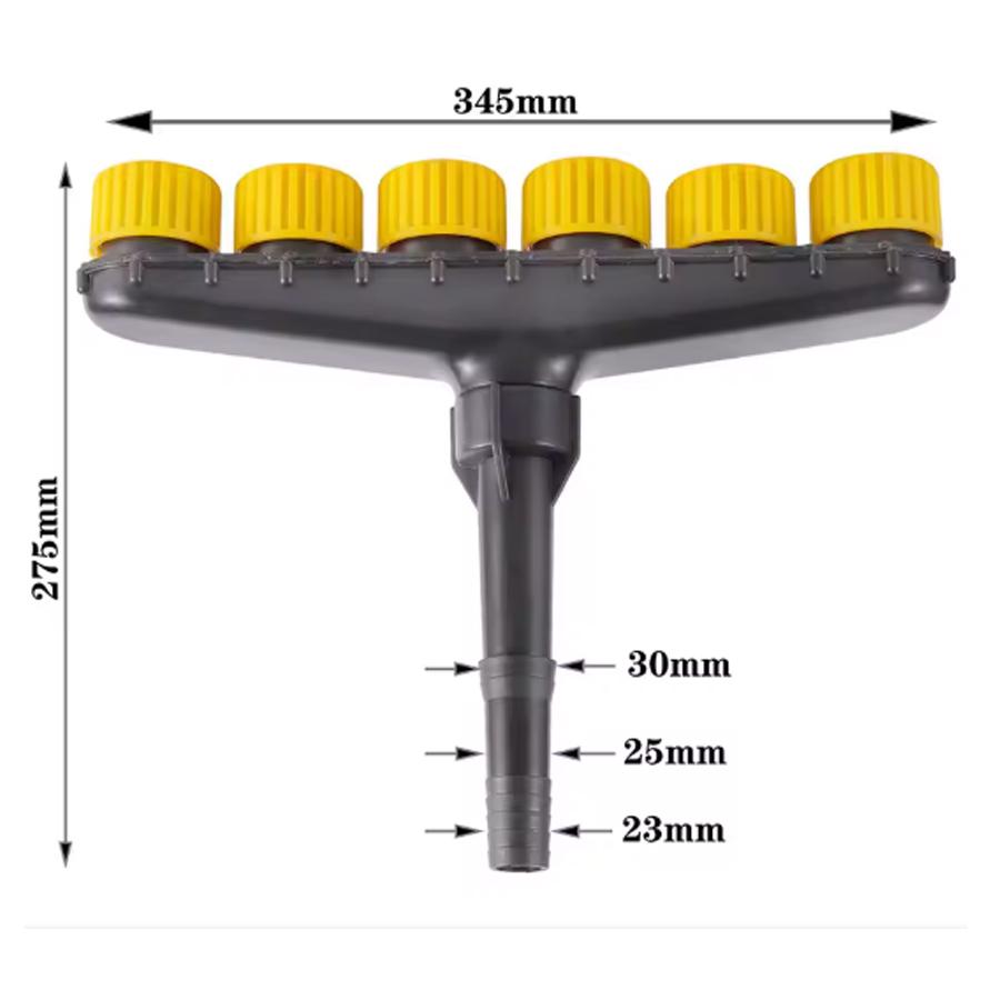 Garden Sprayer Atomizer Nozzles Adjustable Water Spray Range Sprinklers Pump Outdoor Lawn Yard Plant Vegetables Flower Watering