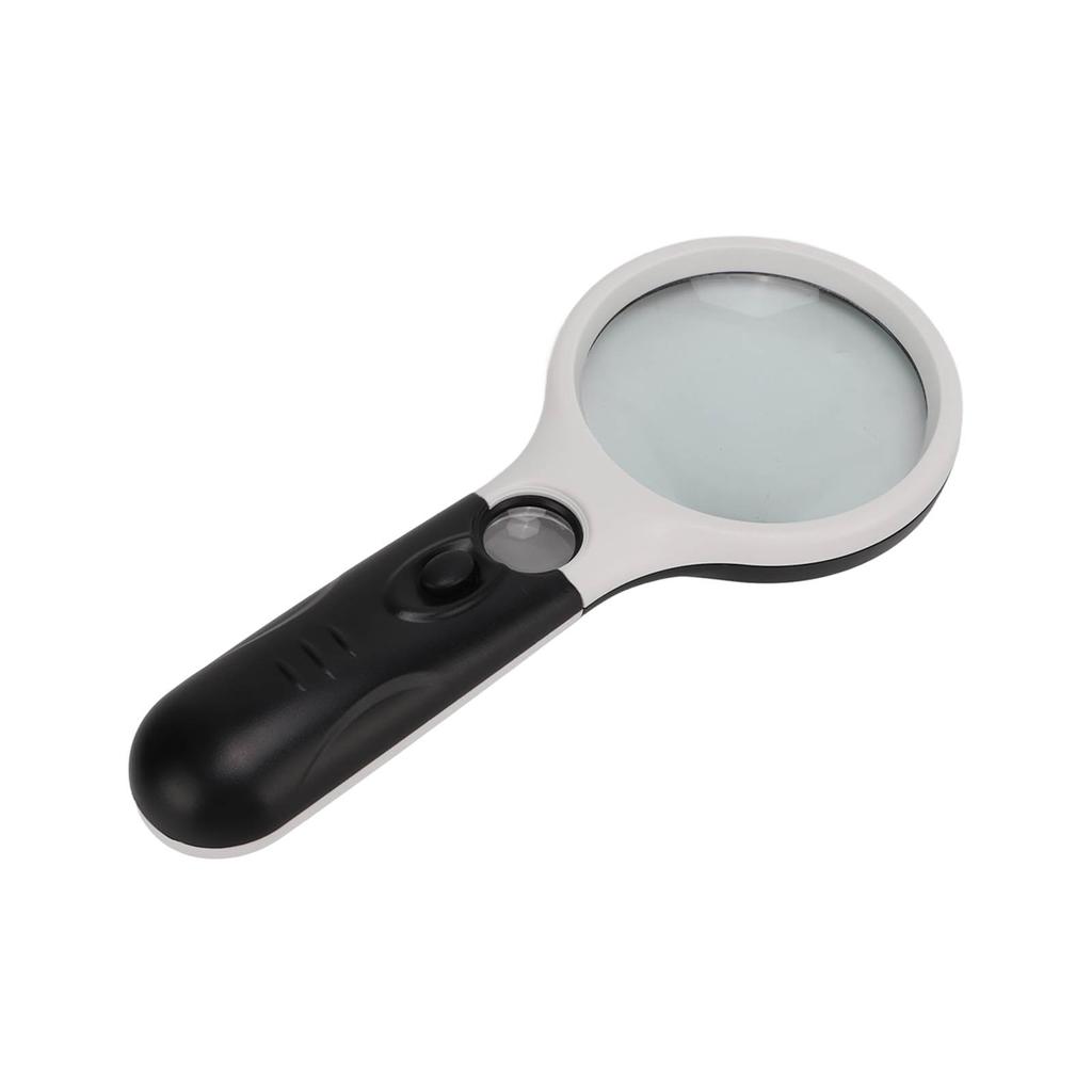 Lighted Magnifying Glass LED Light Acrylic Double Optical Lens High Transparency Portable Magnifying