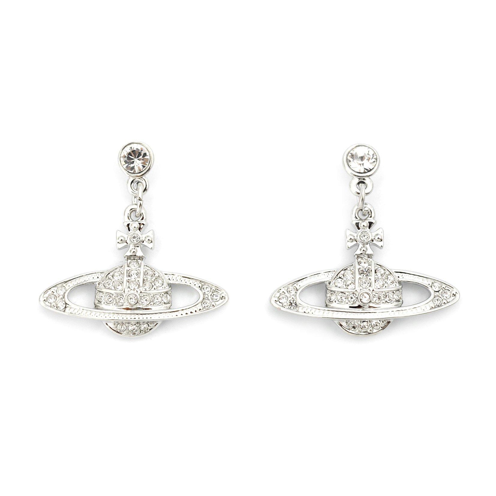 

Vivienne Westwood Mini Bath Relief Brass Drop Earrings [Vivienne Westwood] (Стара модель) 62020025/W110 [Елемент]