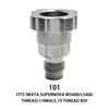 Stainless Steel Spray Gun Adapters Sprayer Connector Adapters Connector Cup Adapters for Various Types of Sprayers