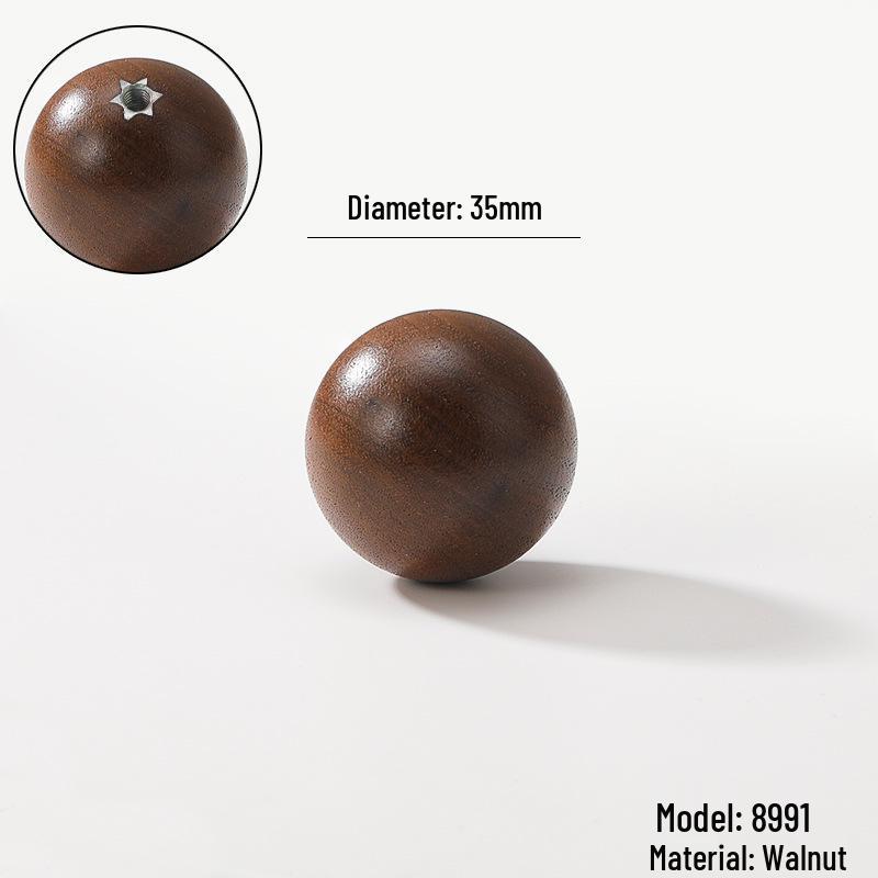 Solid Wood Cartoon Drawer Pull Knob for Children's Room