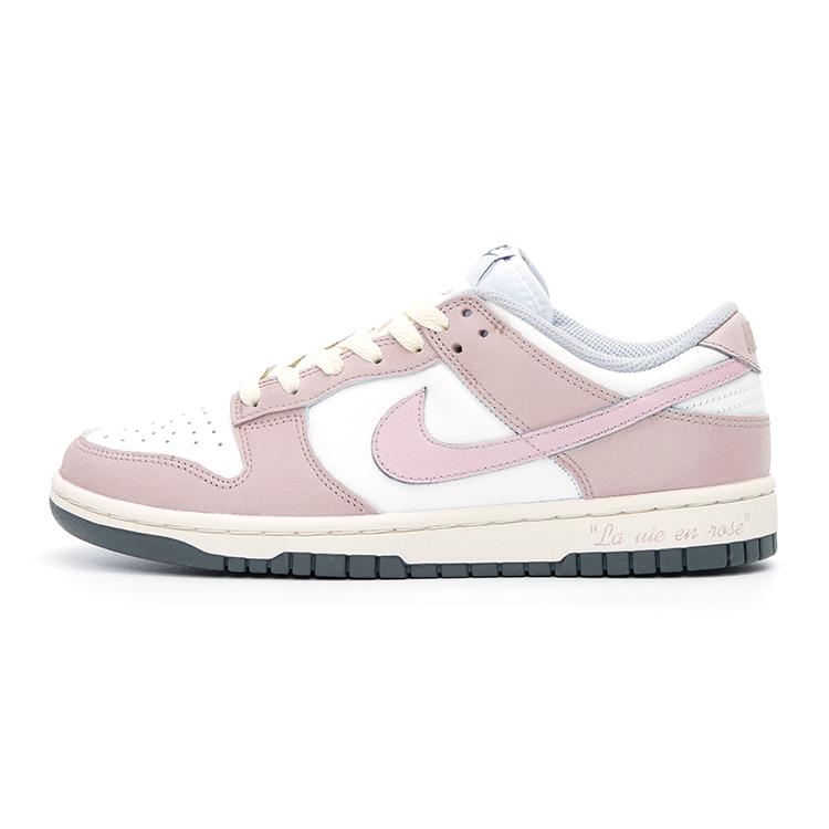Nike Dunk Low top Skateboard Shoes Women's White Pink DD1503-117(Team15-)