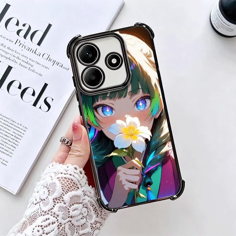 A-Apothecary D-Diaries Anime Plating Phone Case For Xiaomi Redmi Note 14 15 Pro Plus 13 12 11 11S 11T 10 9S 9 5G Anti-Fall Airab