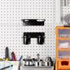 Oil Funnel Storage Rack 2 Pieces Organizer Storage Rack Wall Mount Stand For Camping Shed Breakroom Workshop Home Trailer