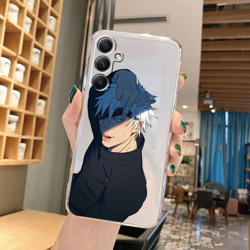 Kaufe Anime Cartoon gemusterte weiche transparente Silikonhlle fr Samsung  A55 M35 S24 Xiaomi Redmi Note 13 Poco C65 iPhone Kamera stofeste  Schutzhlle zum Preis ab 0.76 | Joom