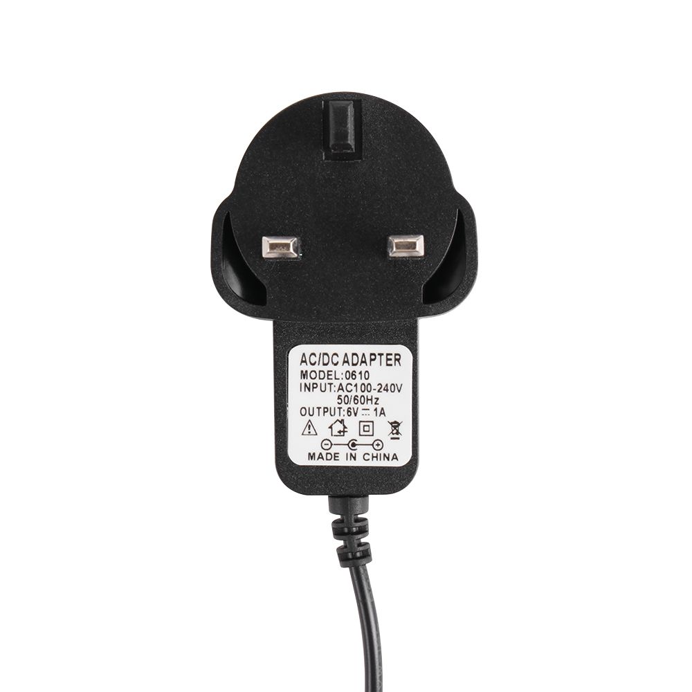 100-240V Transformer Mains 6V 1A Battery Charger AC/DC Adapter Power Supply