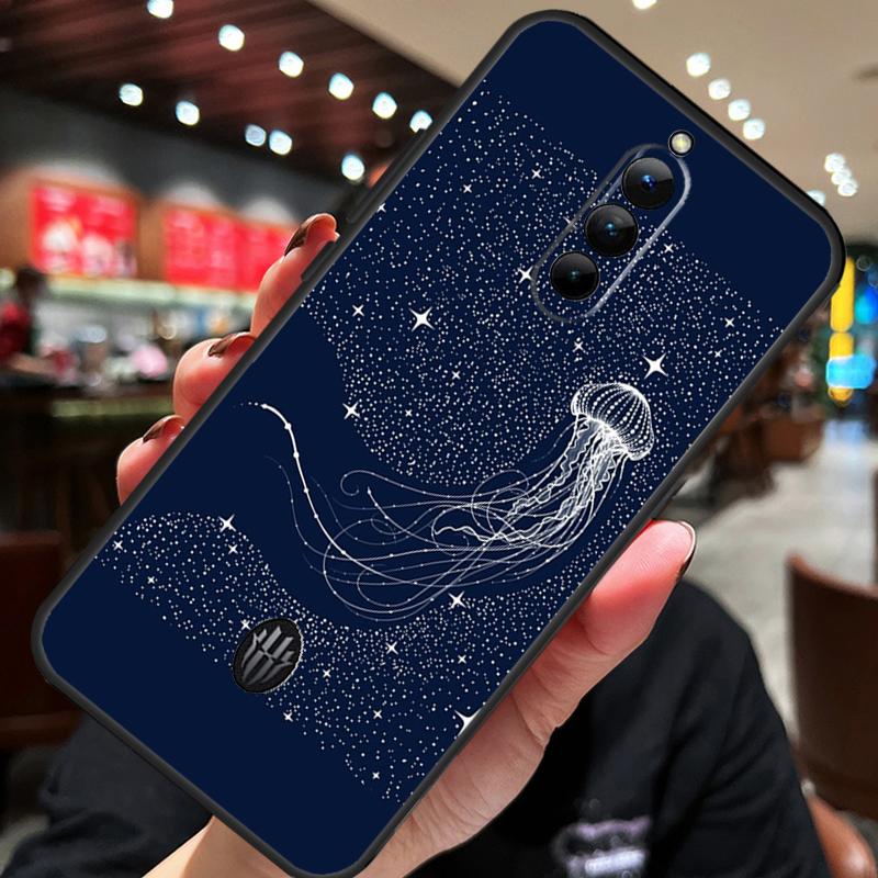 Magic Jellyfish Case For ZTE Nubia Red Magic 10S 10 8 9 8S 9S 11 Pro Plus 10 Air 5G 6R 6 7 6S 7S Pro Cover