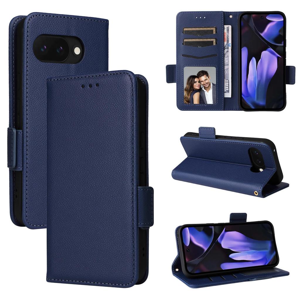 Flip Cover compatible for Google Pixel 10A PU Leather Phone Case Full-Body Protection with [RFID Blocking]