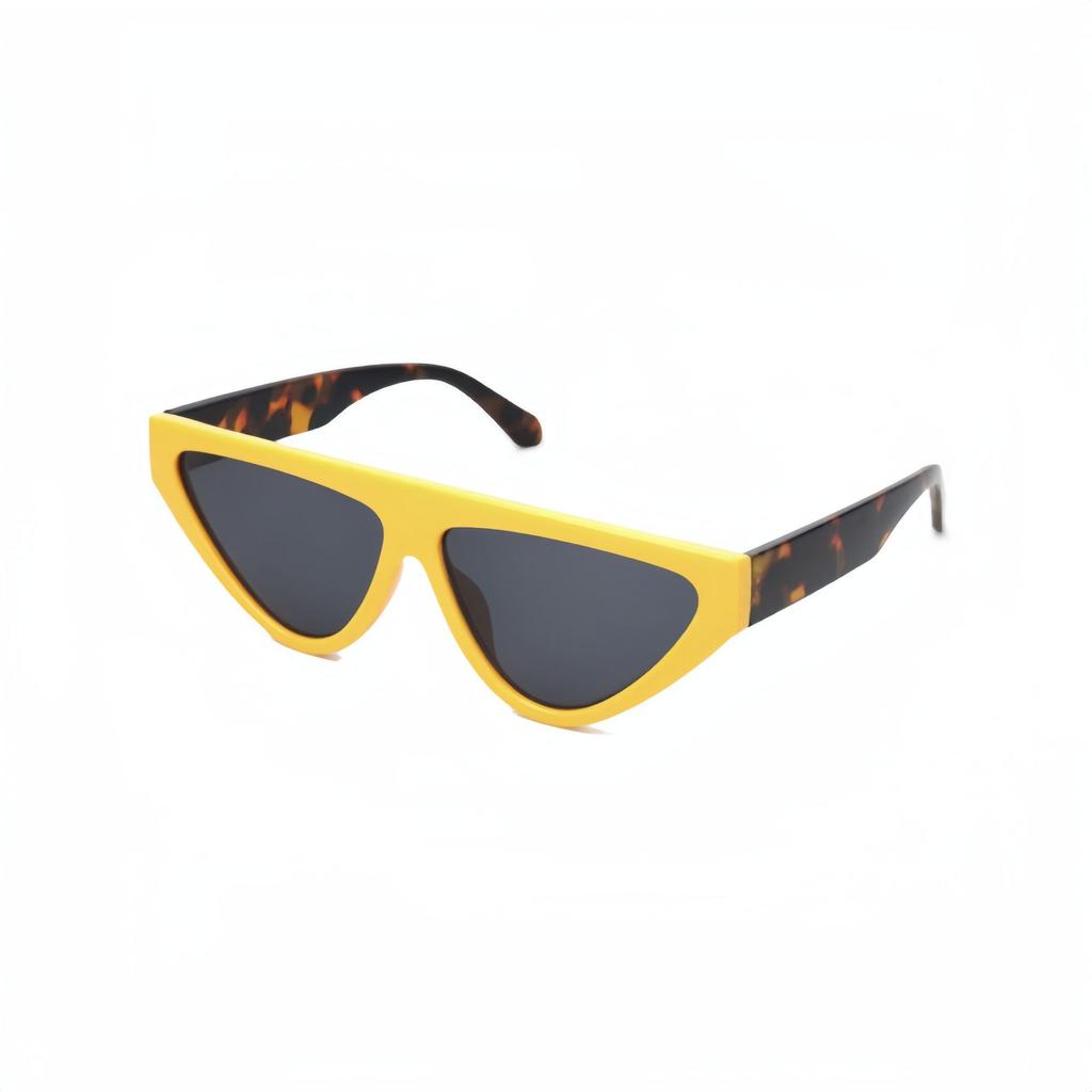 Sunglasses Men'S Glasses Uv Protection Triangular Cat Eye Sunglasses Women'S Tide