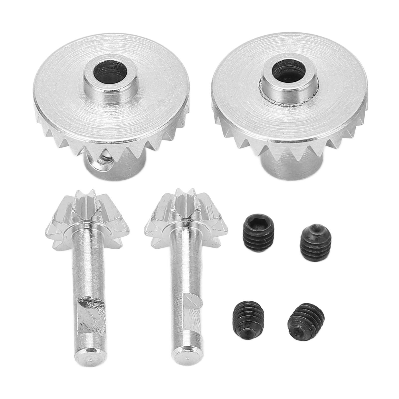 

116 RC Model Bull Gear Stainless Remote Control Truck Gear for RC Model Military TruckSilver