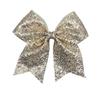 Fermacapelli a coda di rondine con paillettes ricamate per bambini, per cheerleading