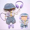 HXLGR Doll Fashion Set for 15-17cm Dolls with Clothing and Accessories Purple