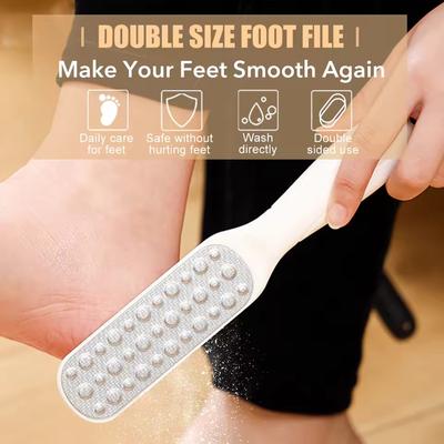 1pcs Double Side Foot File Professional Rasp Heel Grater Hard Dead Skin Callus Remover Pedicure File Foot Grater