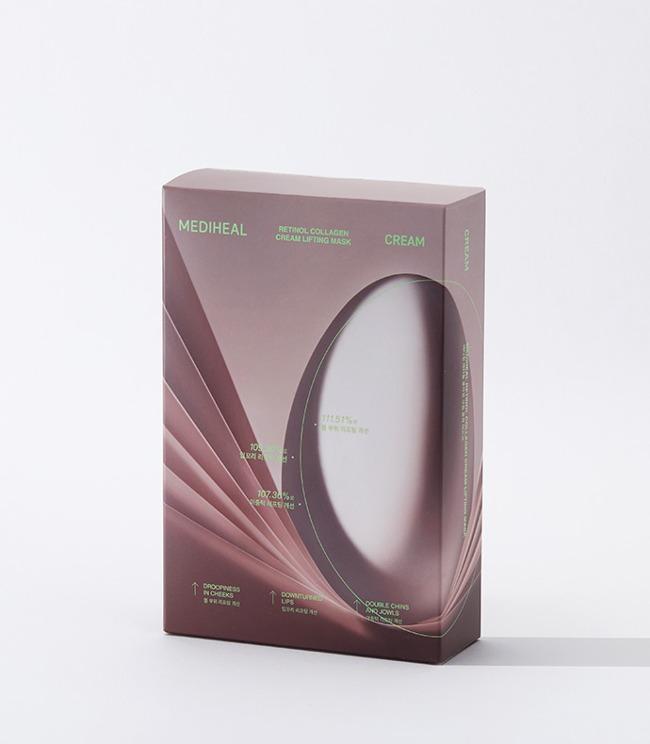 Retinol Collagen Cream Contour Mask 10 Sheets