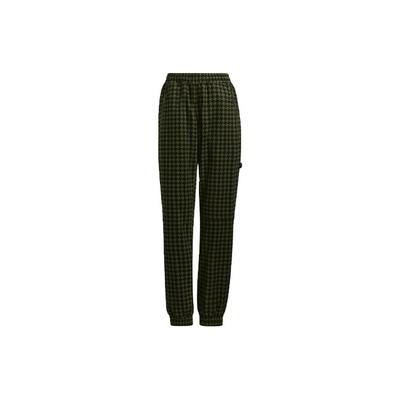 Originals Trefoil Pattern Loose Sports Pants Men Bottoms Green HC6002