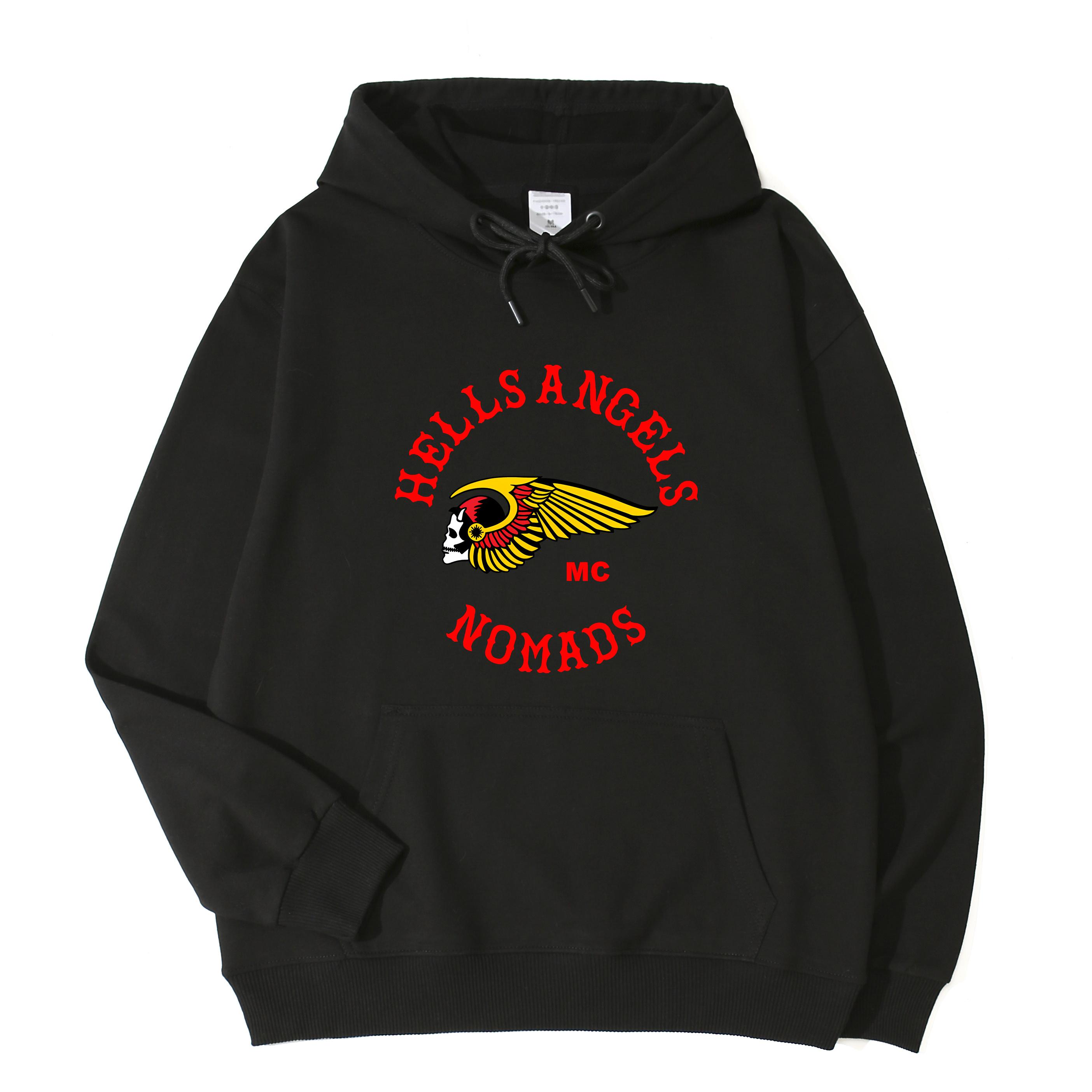 

Толстовка Nomads Hells Angels унисекс с капюшоном Лидер продаж N23 2XL