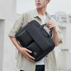 Men's Waterproof Oxford Cloth Crossbody Laptop Bag - Casual Business Shoulder Handbag, Shockproof Design