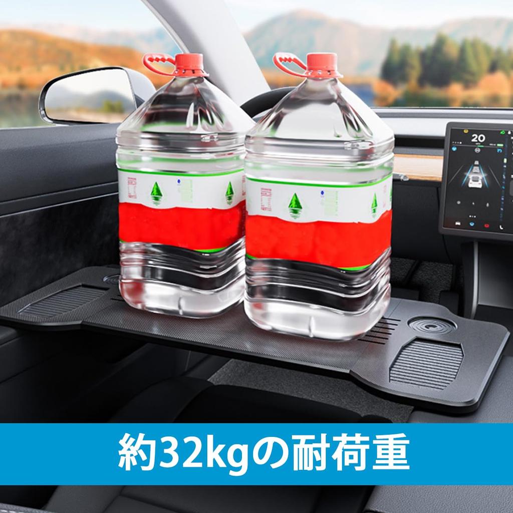 Folding Car Table for Driver and Passenger PC Work Dining BYD Seats, Desk, Area, Tesla,